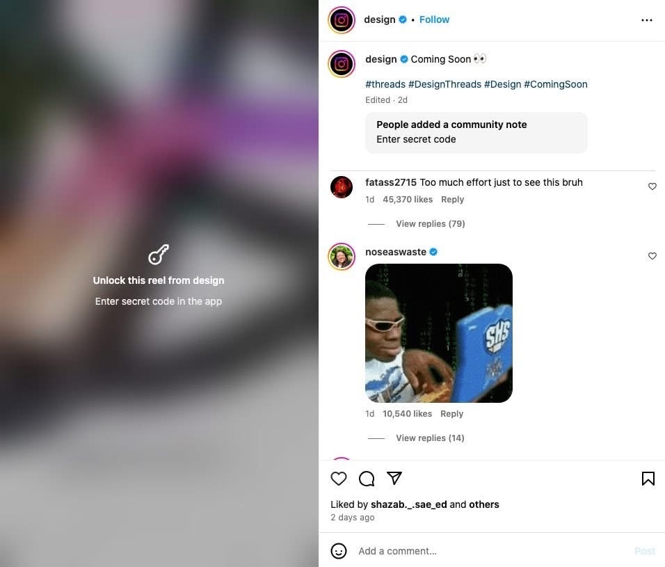 Instagram 